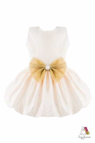 Chic Transformer Gold Girls Dress