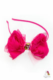 Rose Garden Pink Girls Headband