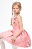 Queen of Hearts Pink Girls Dress