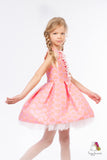Queen of Hearts Pink Girls Dress