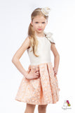 Sky Flower Cream Girls Hat Headband