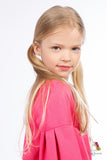 Puffsleeve Pink Girls Coat