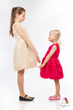 Rose Garden Cream Girls Dress