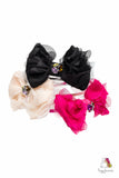 Rose Garden Black Girls Headband