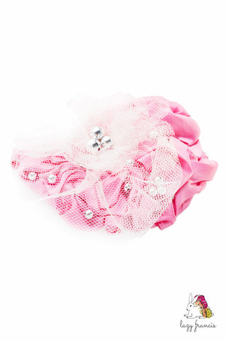 Precious Flower Pink Girls Fascinator